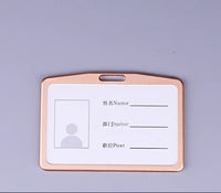 Thumbnail for Aluminum Alloy Card Cover Case Bank Business Work Card Holder