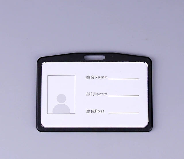 Aluminum Alloy Card Cover Case Bank Business Work Card Holder