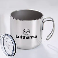 Thumbnail for Lufthansa Airlines Designed Stainless Steel Portable Mugs