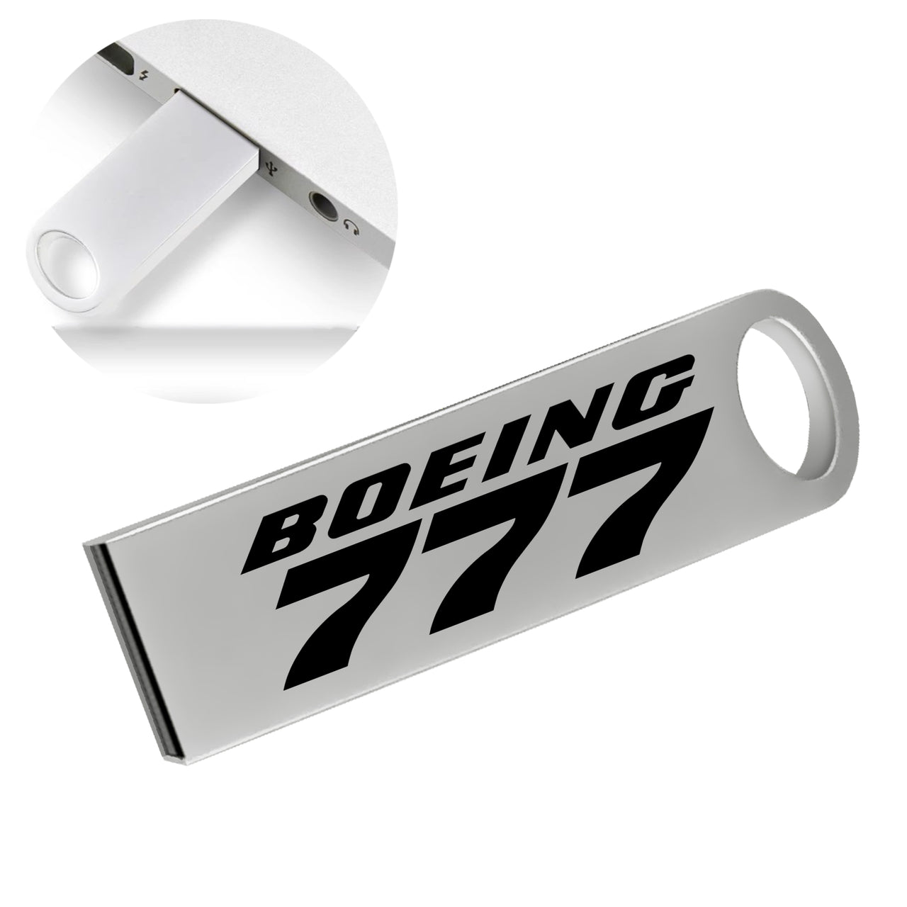 Airplane shaped USB flash drive from Aviation Shop