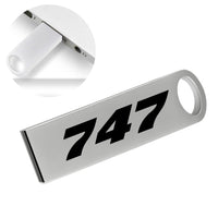 Thumbnail for 747 Flat Text Designed Waterproof USB Devices