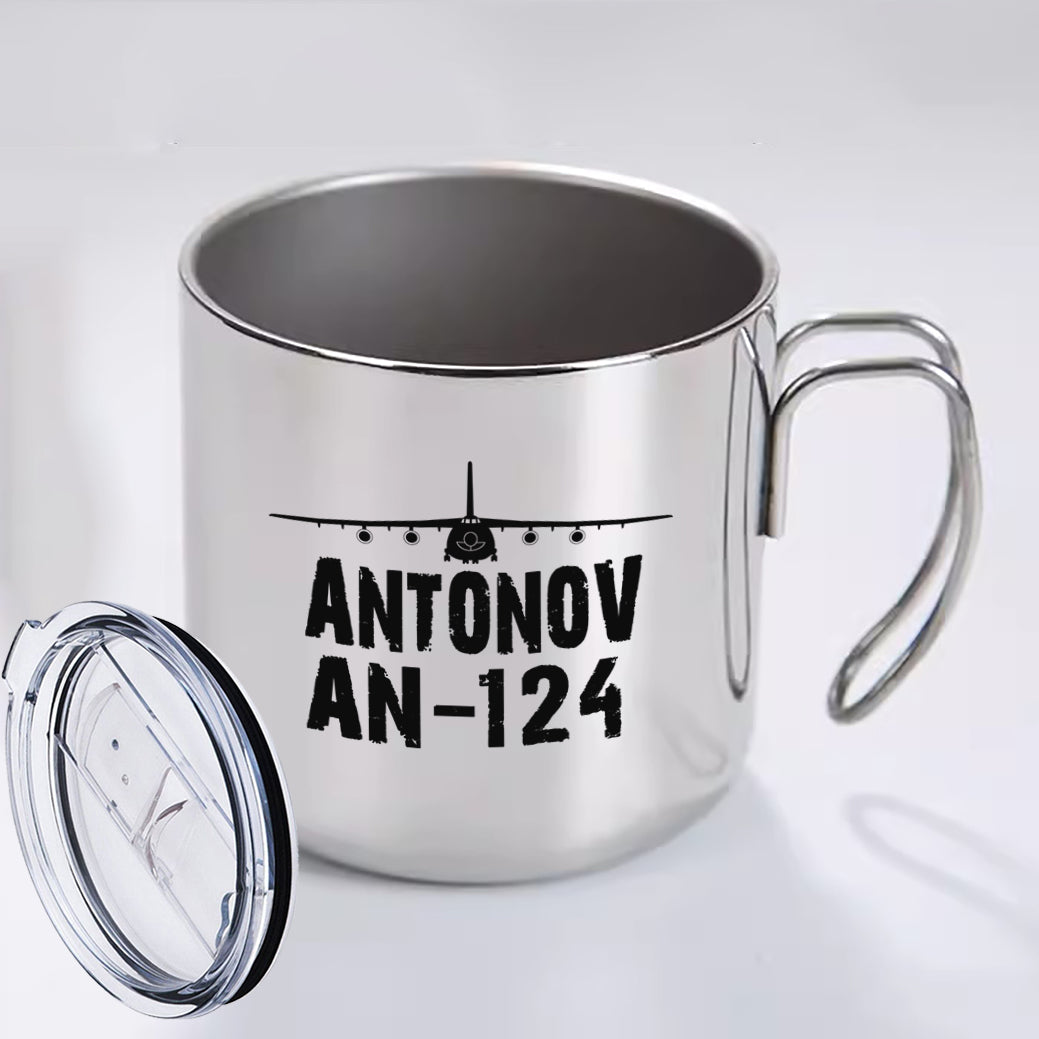 Antonov AN-124 & Plane Designed Stainless Steel Portable Mugs