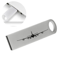 Thumbnail for Airbus A340 Silhouette Designed Waterproof USB Devices