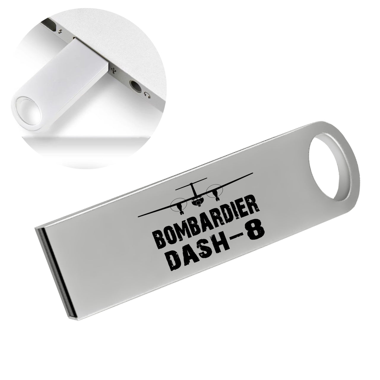 Bombardier Dash-8 & Plane Designed Waterproof USB Devices