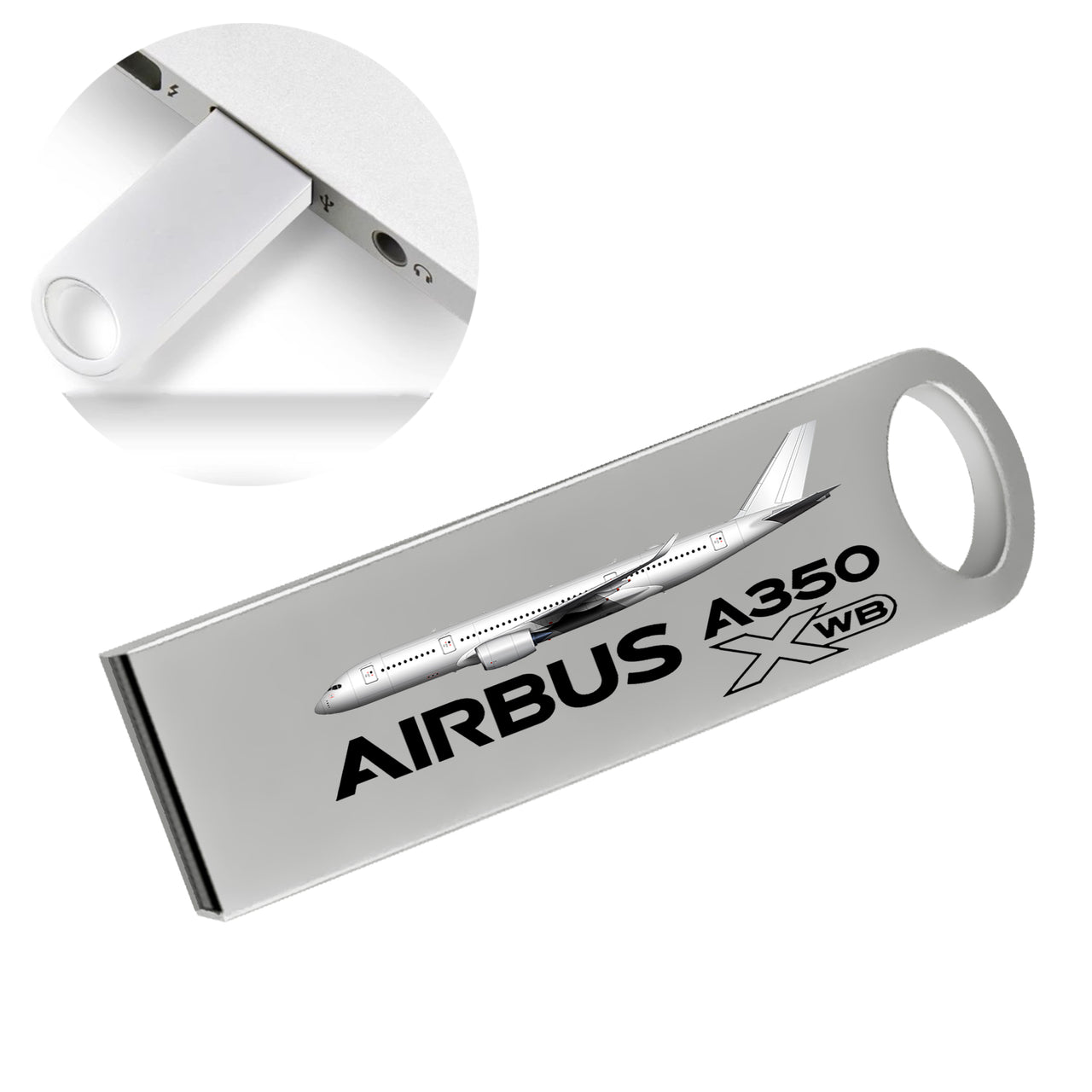 The Airbus A350 WXB Designed Waterproof USB Devices