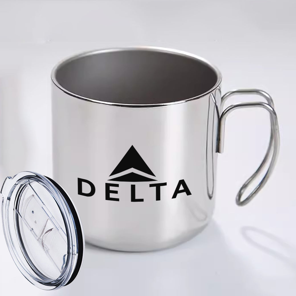 Delta Air Lines Designed Stainless Steel Portable Mugs