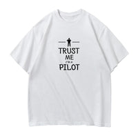 Thumbnail for Trust Me I'm a Pilot Designed Relax Fit T-Shirts