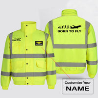 Thumbnail for Born To Fly Designed Reflective Winter Jackets
