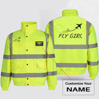 Thumbnail for Just Fly It & Fly Girl Designed Reflective Winter Jackets