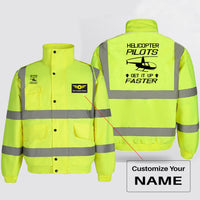 Thumbnail for Helicopter Pilots Get It Up Faster Designed Reflective Winter Jackets