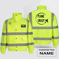 Thumbnail for Plane Crazy Designed Reflective Winter Jackets