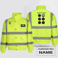 Thumbnail for Pilot's 6 Pack Designed Reflective Winter Jackets