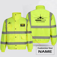 Thumbnail for Pilot In Progress Designed Reflective Winter Jackets