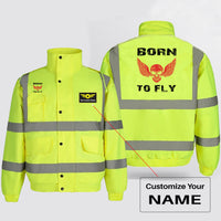 Thumbnail for Born To Fly SKELETON Designed Reflective Winter Jackets