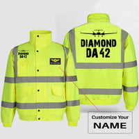 Thumbnail for Diamond DA42 & Plane Designed Reflective Winter Jackets