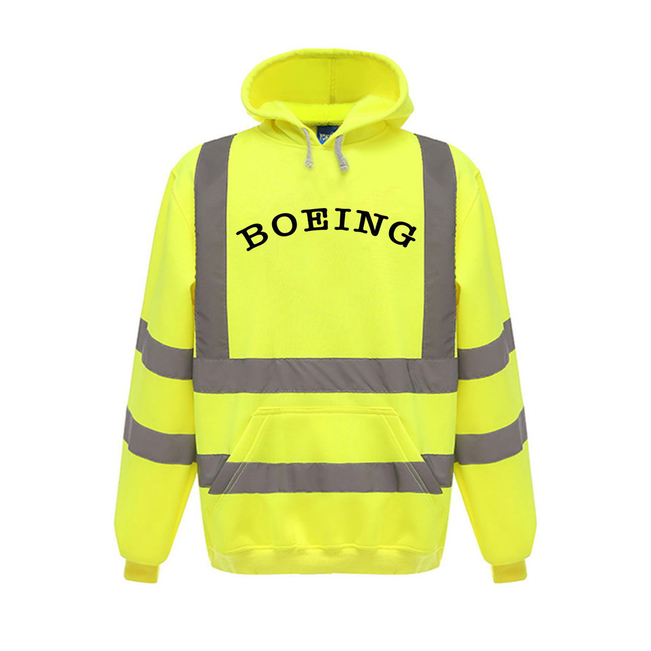Special BOEING Text Designed Reflective Hoodies