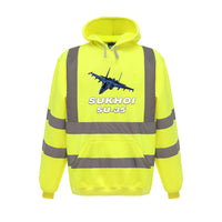 Thumbnail for The Sukhoi SU-35 Designed Reflective Hoodies