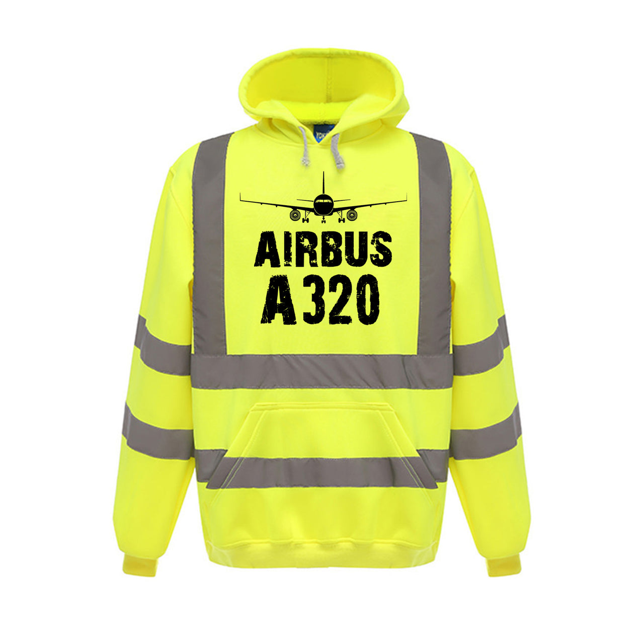 Airbus A320 & Plane Designed Reflective Hoodies