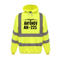 Thumbnail for Antonov AN-225 & Plane Designed Reflective Hoodies