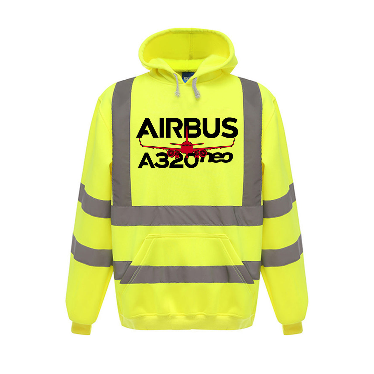 Amazing Airbus A320neo Designed Reflective Hoodies