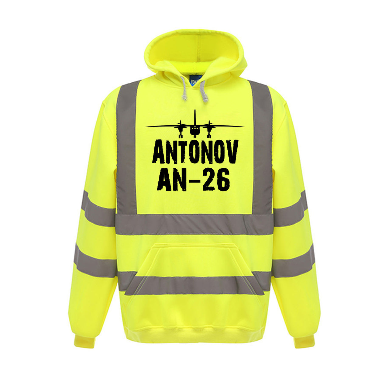 Antonov AN-26 & Plane Designed Reflective Hoodies