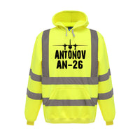 Thumbnail for Antonov AN-26 & Plane Designed Reflective Hoodies