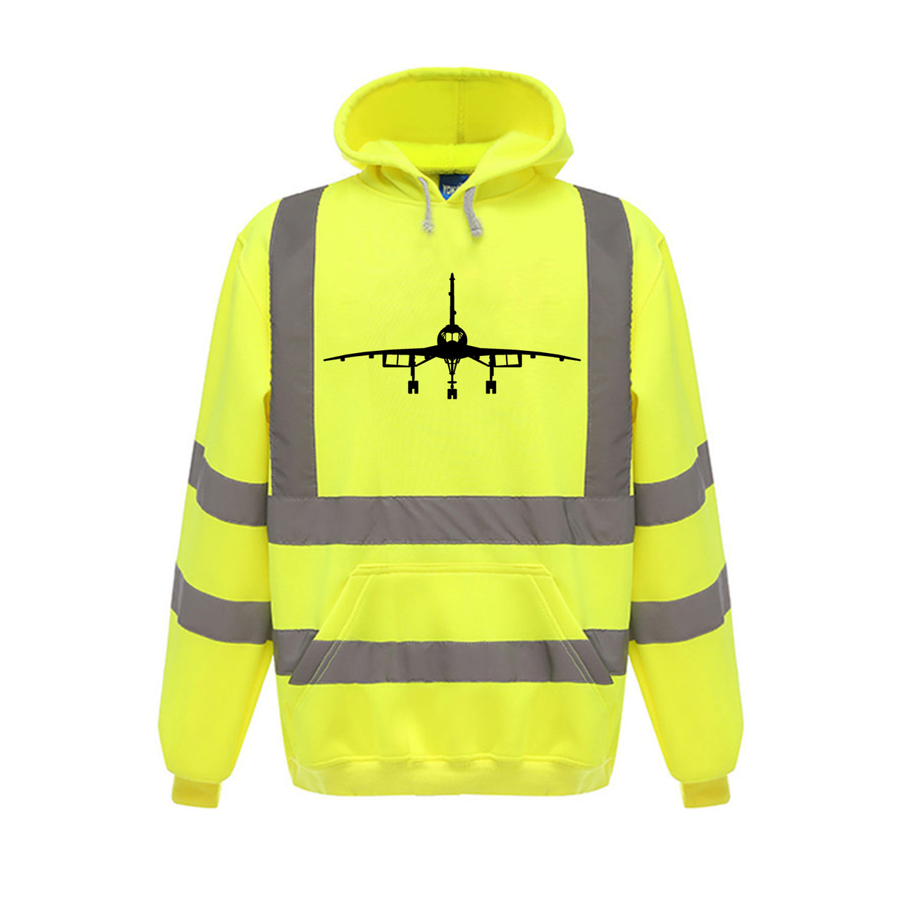 Concorde Silhouette Designed Reflective Hoodies