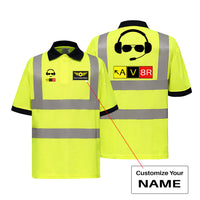 Thumbnail for AV8R 2 Designed Reflective Polo T-Shirts