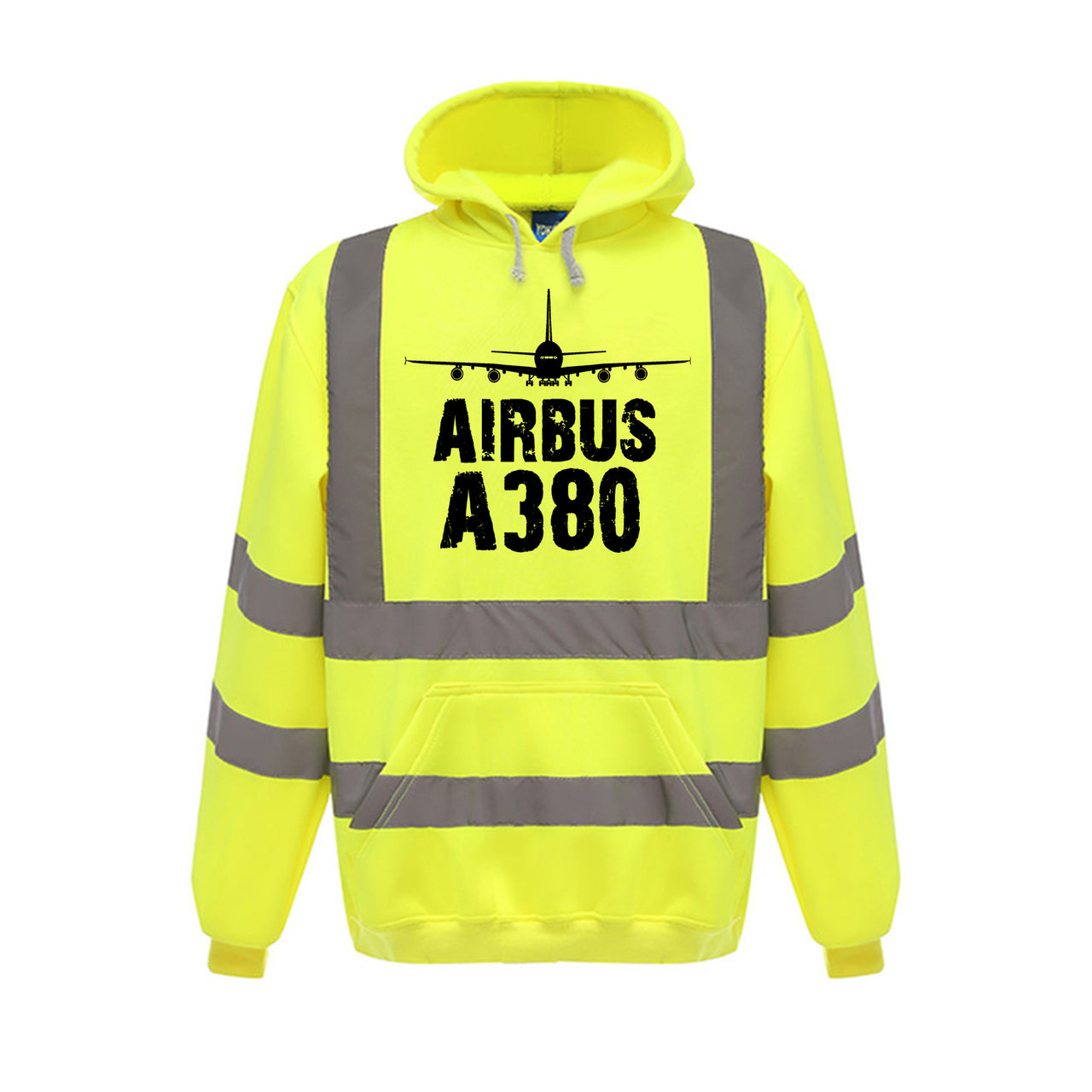 Airbus A380 & Plane Designed Reflective Hoodies