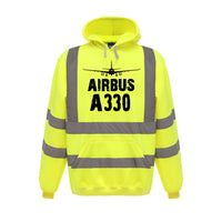 Thumbnail for Airbus A330 & Plane Designed Reflective Hoodies