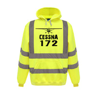 Thumbnail for Cessna 172 & Plane Designed Reflective Hoodies