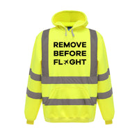 Thumbnail for Remove Before Flight Designed Reflective Hoodies