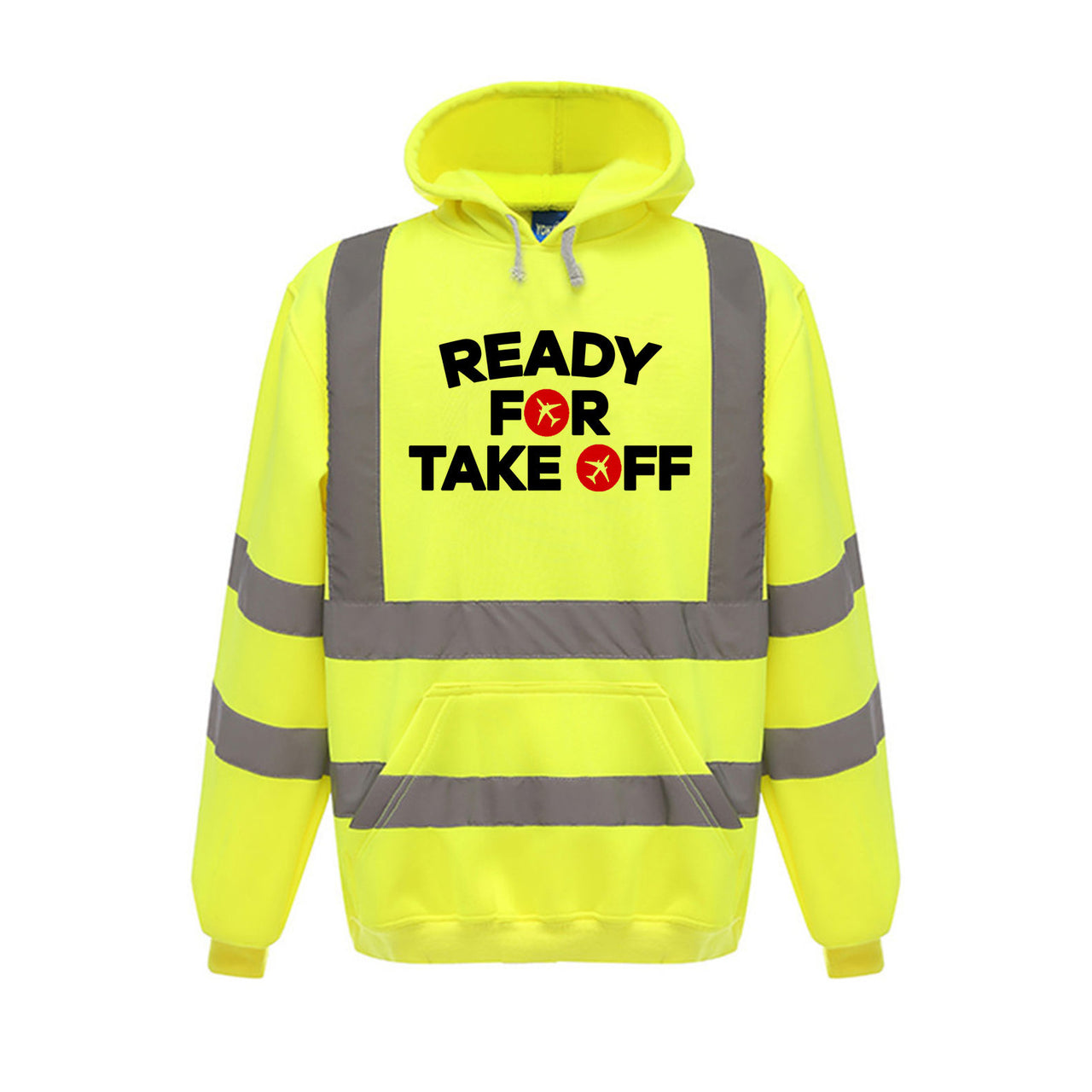 Ready For Takeoff Designed Reflective Hoodies