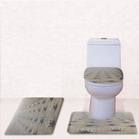 Thumbnail for Military Jets Designed Toilet Seat Cover Three-piece Set