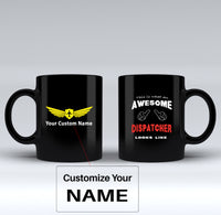 Thumbnail for Dispatcher Designed Black Mugs