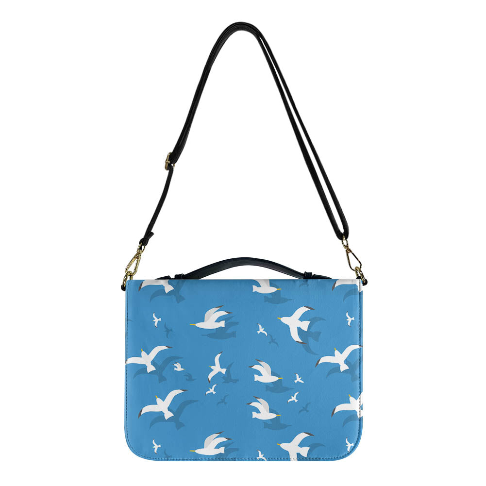 Seamless Seagulls Designed PU Accessories Bags Strap Style