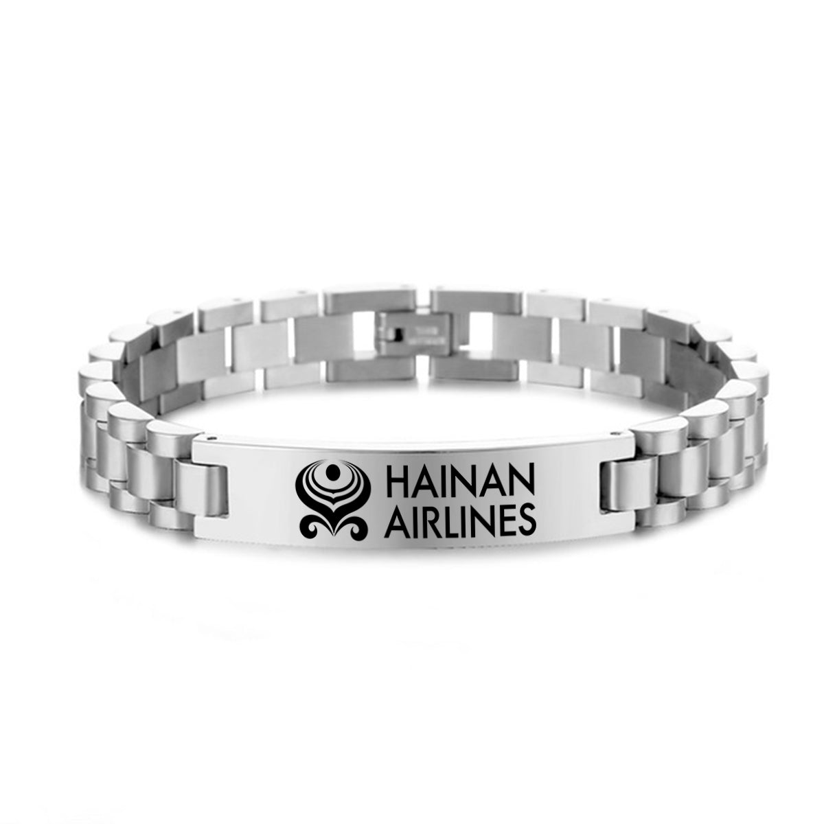 Hainan Airlines Designed Stainless Steel Chain Bracelets