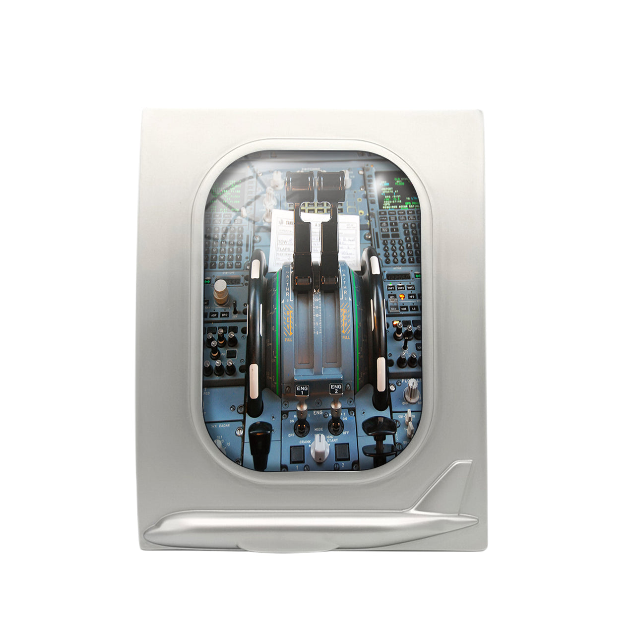 Airbus A320 Cockpit Designed Airplane Window Photo Frame