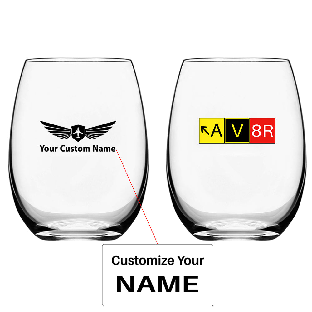AV8R Designed Water & Drink Glasses