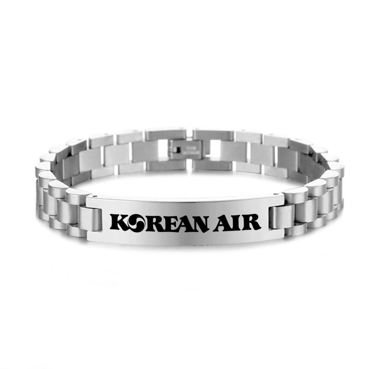 Korean Airlines Designed Stainless Steel Chain Bracelets