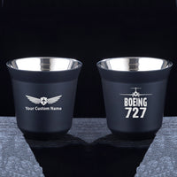 Thumbnail for Boeing 727 & Plane Designed Double Wall Stainless Steel Coffee Mugs