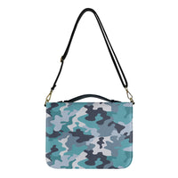Thumbnail for Military Camouflage Green Designed PU Accessories Bags Strap Style