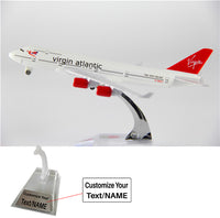 Thumbnail for Virgin Atlantic Boeing 747 Airplane Model (16CM)