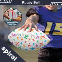 Thumbnail for Cheerful Seamless Airplanes Designed Rugby