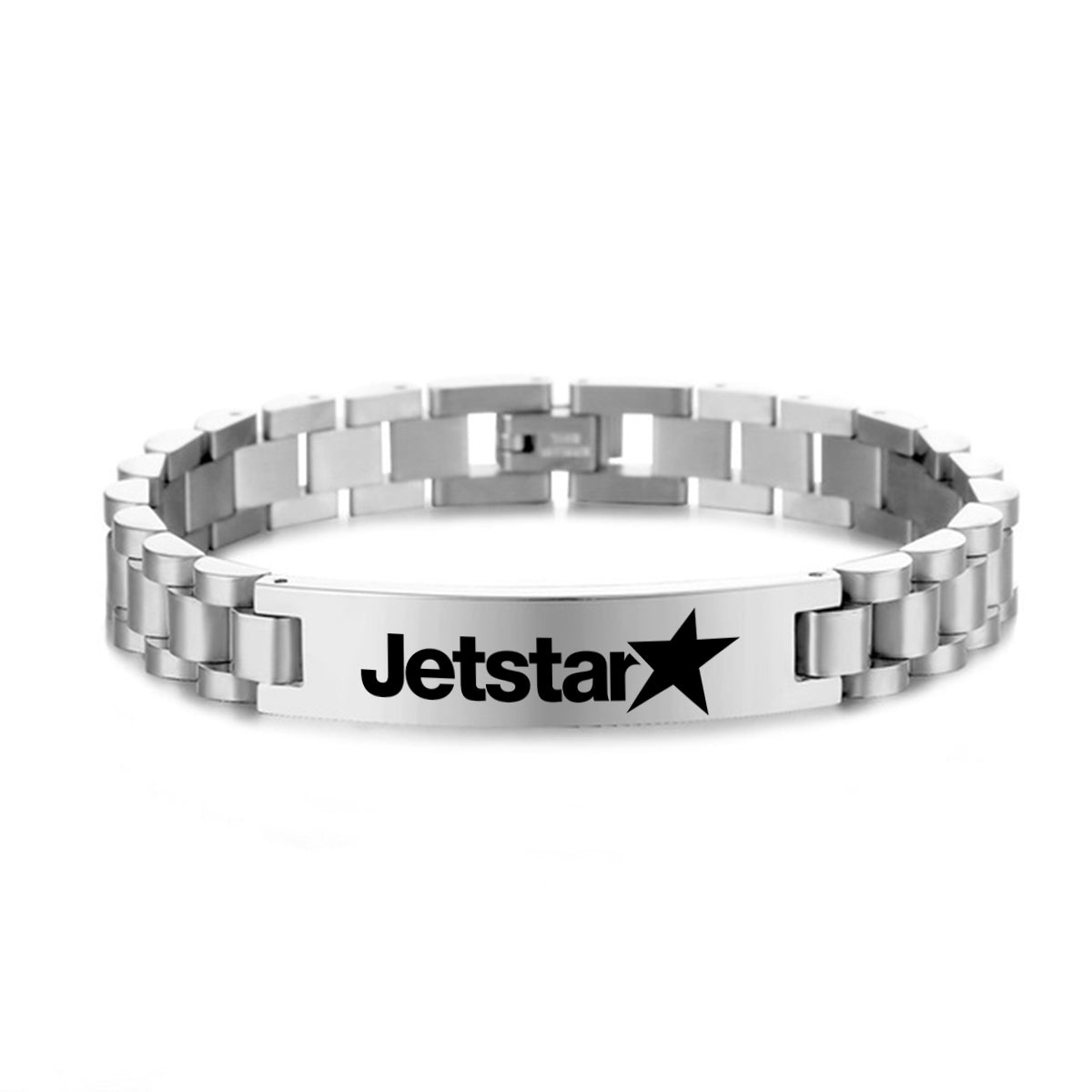 Jetstar Airlines Designed Stainless Steel Chain Bracelets
