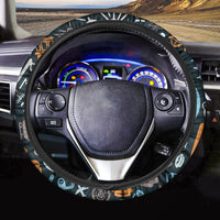 Thumbnail for Aviation Icons Designed Car Steering Wheel Cover