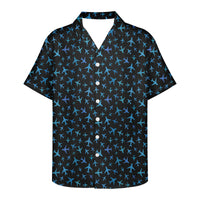 Thumbnail for Many Airplanes Black Designed 3D Hawaiian Shirts