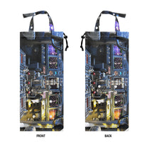 Thumbnail for Boeing 737 Cockpit-Horizontal Designed Car Folding Garbage Bags