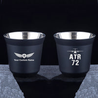 Thumbnail for ATR-72 & Plane Designed Double Wall Stainless Steel Coffee Mugs