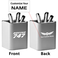 Thumbnail for Boeing 747 & Text Designed Aluminium Alloy Pen Holders